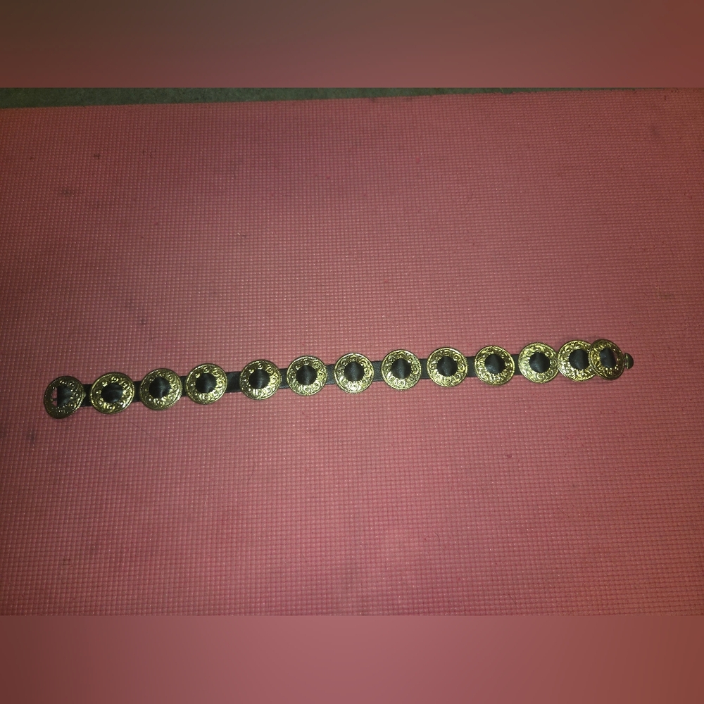 Gold and Black Sophisticated Belt